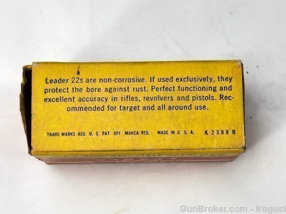 Winchester Leader .22 LR Vintage FULL BOX-img-3