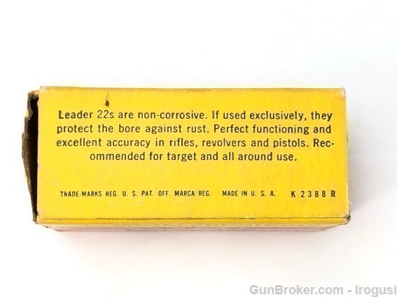 Winchester Leader .22 LR Vintage FULL BOX-img-1