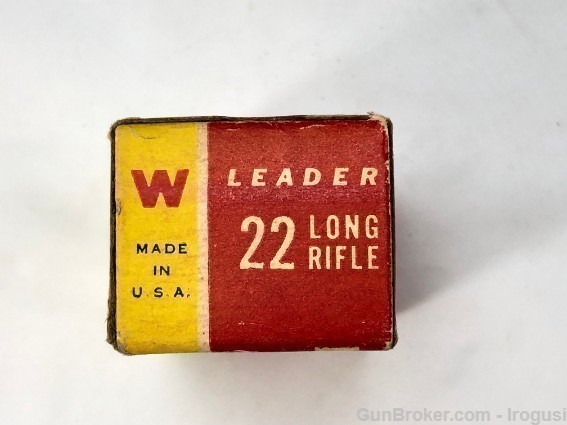Winchester Leader .22 LR Vintage FULL BOX-img-5