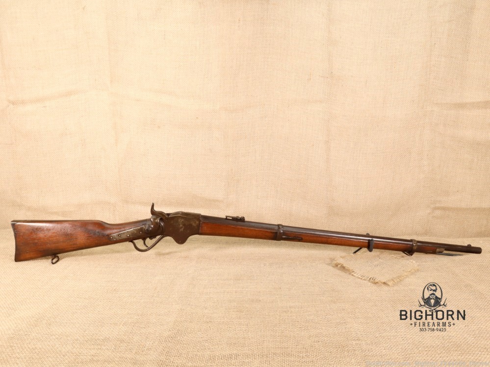 Springfield Armory Rifled Musket Conversion Modl 1865 Spencer Carbine 50cal-img-1