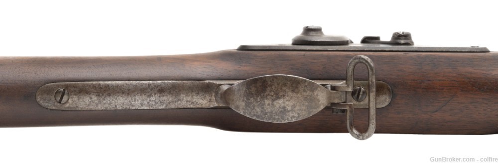 U.S. Springfield Model 1866 2nd Allin trapdoor rifle .50-70 (AL7324)-img-5