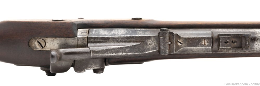 U.S. Springfield Model 1866 2nd Allin trapdoor rifle .50-70 (AL7324)-img-4