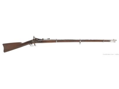 U.S. Springfield Model 1866 2nd Allin trapdoor rifle .50-70 (AL7324)