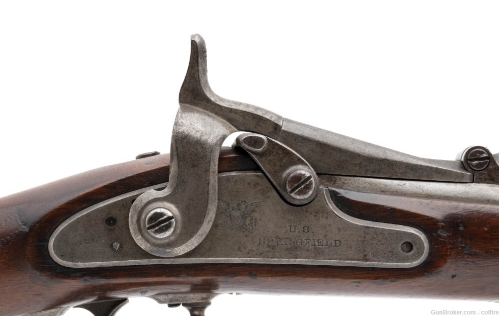 U.S. Springfield Model 1866 2nd Allin Trapdoor .50-70 (AL8105)-img-2