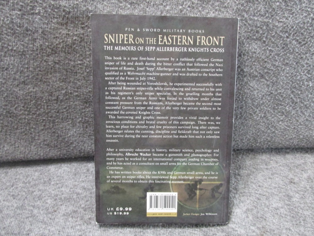SNIPER ON THE EASTERN FRONT-THE MEMOIRS OF SEPP ALLERBERGER-KNIGHTS CROSS-img-1