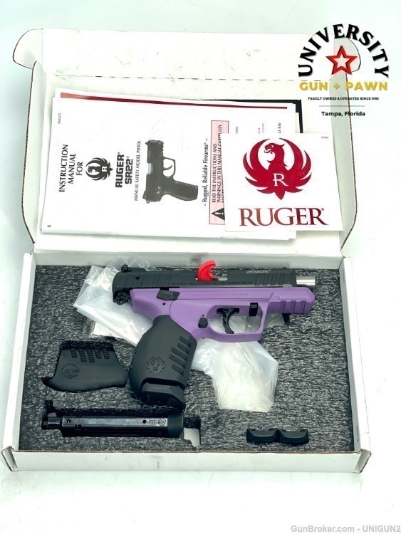 RUGER SR22 Lady Lilac TALO Exclusive 736676036066 3606-img-8
