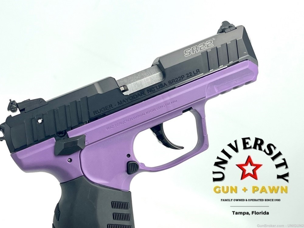RUGER SR22 Lady Lilac TALO Exclusive 736676036066 3606-img-2