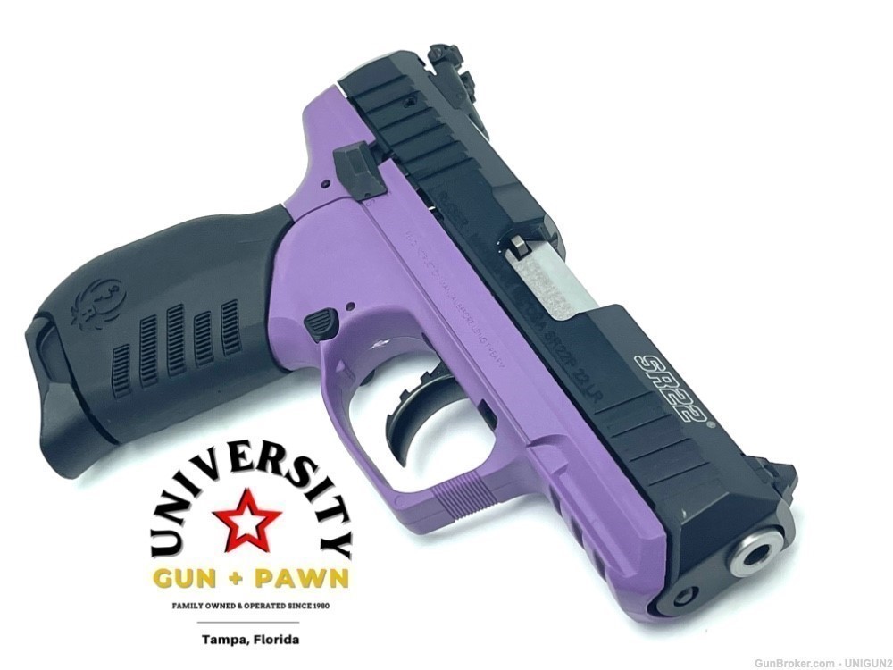 RUGER SR22 Lady Lilac TALO Exclusive 736676036066 3606-img-1