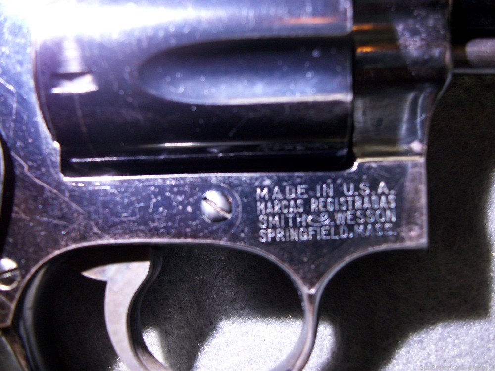 SMITH & WESSON .38 SPECIAL SNUB NOSE MODEL 36, MANUFACTURED IN 1969-img-8