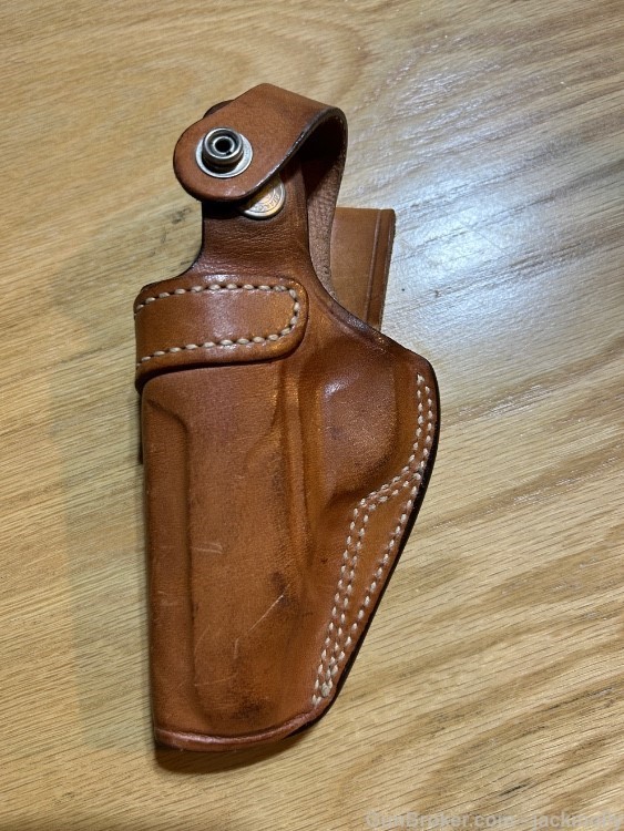 WALTHER PPK/S BLUE WITH LEATHER BIANCHI HOLTER-img-15