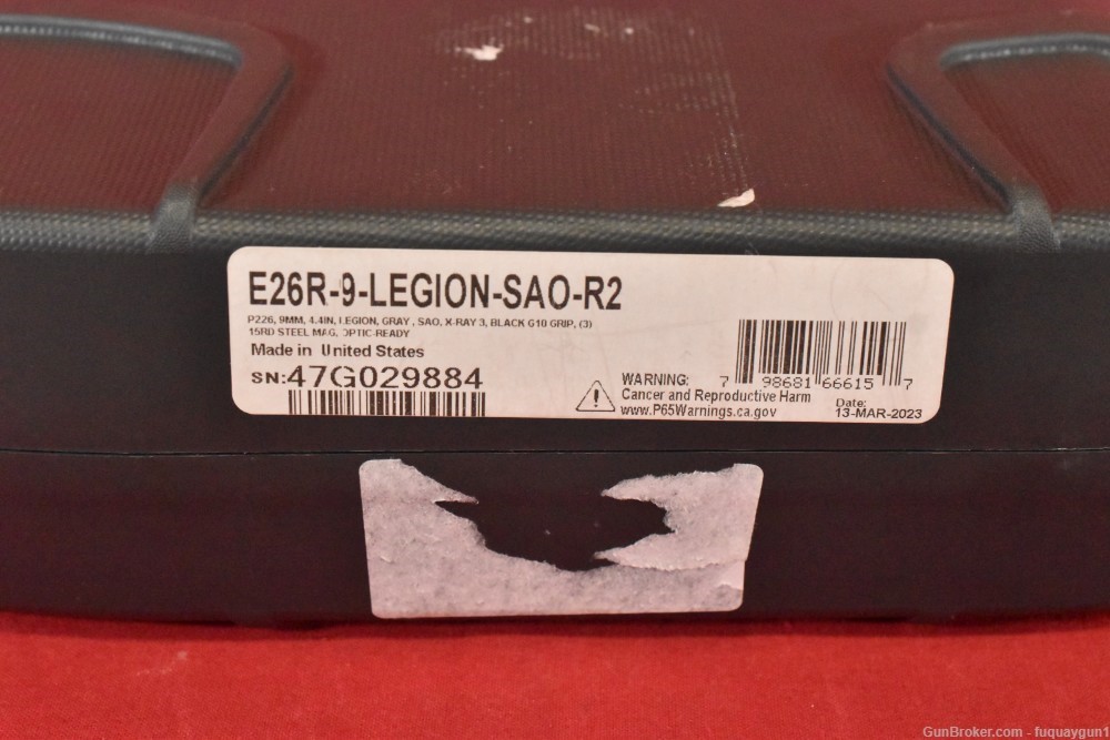Sig P226 Legion SAO 9mm Optic Ready NS P226-img-30