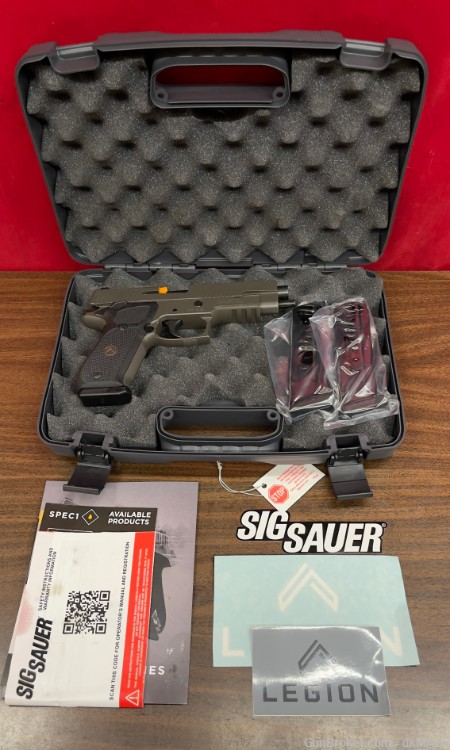 Sig Sauer P220 P 220 Legion 10mm 8 Round SAO Optic Ready Semi-Auto Pistol-img-28