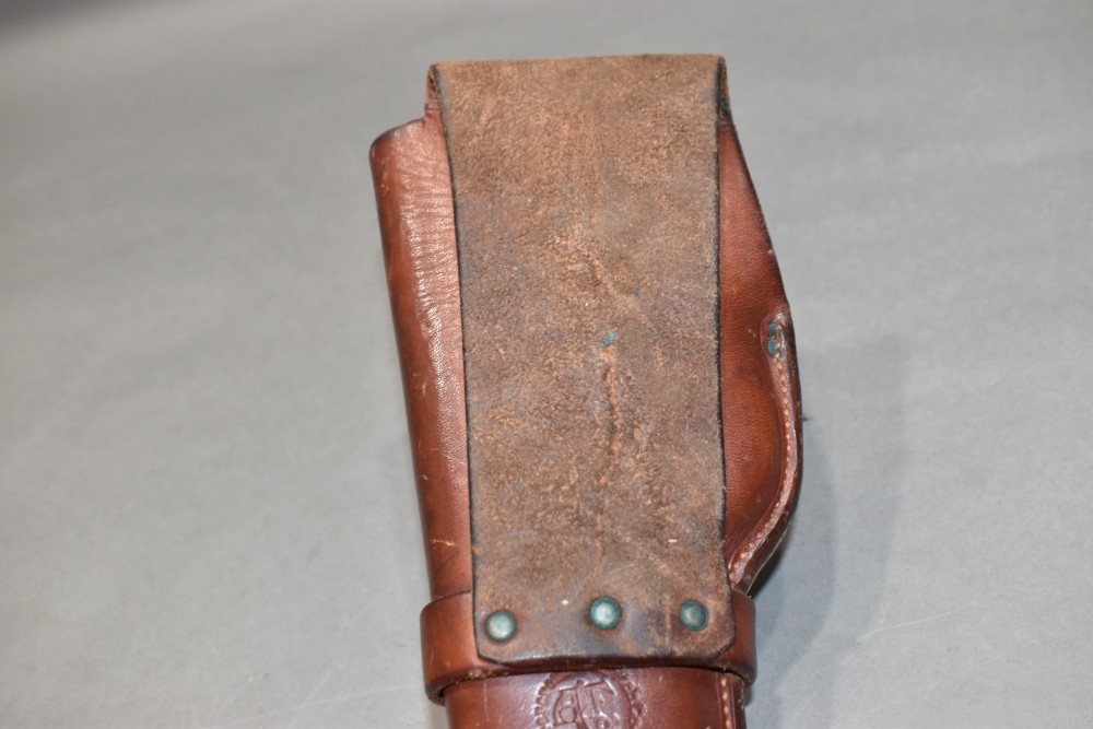 Heiser Abercrombie & Fitch 420 Right Handed Brown Leather Holster-img-4