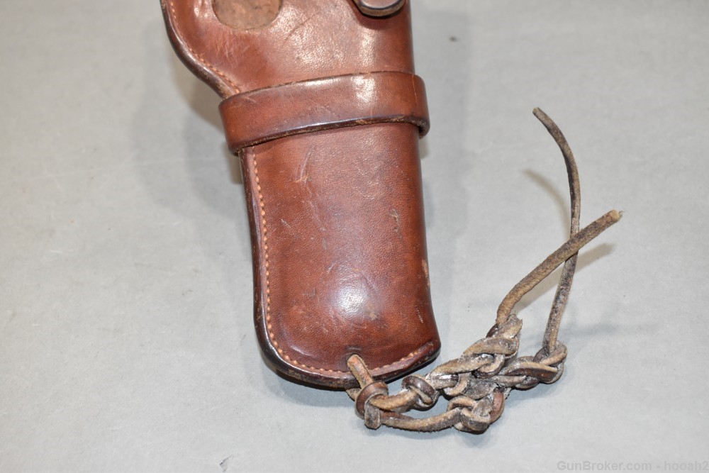 Heiser Abercrombie & Fitch 420 Right Handed Brown Leather Holster-img-3