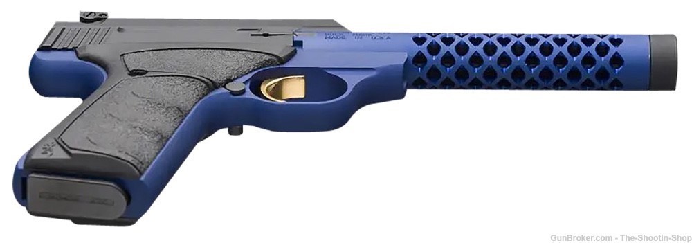 Browning BUCK MARK PLUS Pistol VISION BLUE 22LR 10RD Threaded Ported 22 UFX-img-1