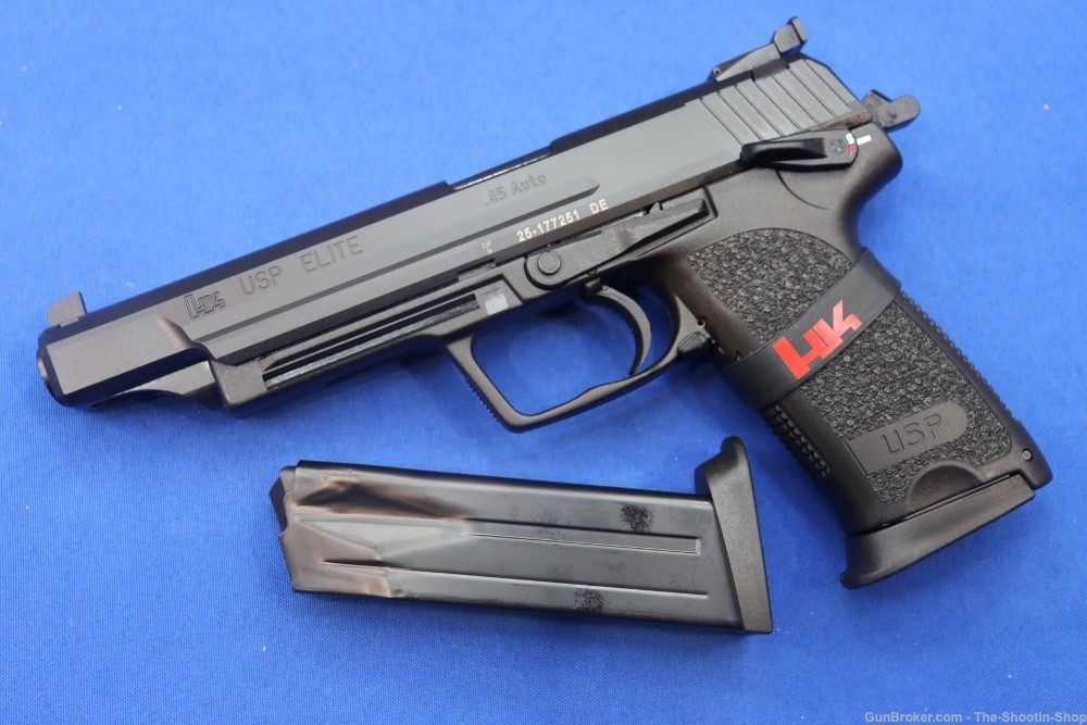Heckler & Koch H&K USP 45 ELITE V1 Pistol 45ACP Safety Adj Sights 12RD 6"-img-23