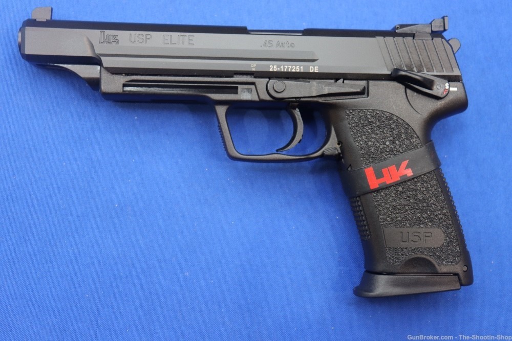 Heckler & Koch H&K USP 45 ELITE V1 Pistol 45ACP Safety Adj Sights 12RD 6"-img-3