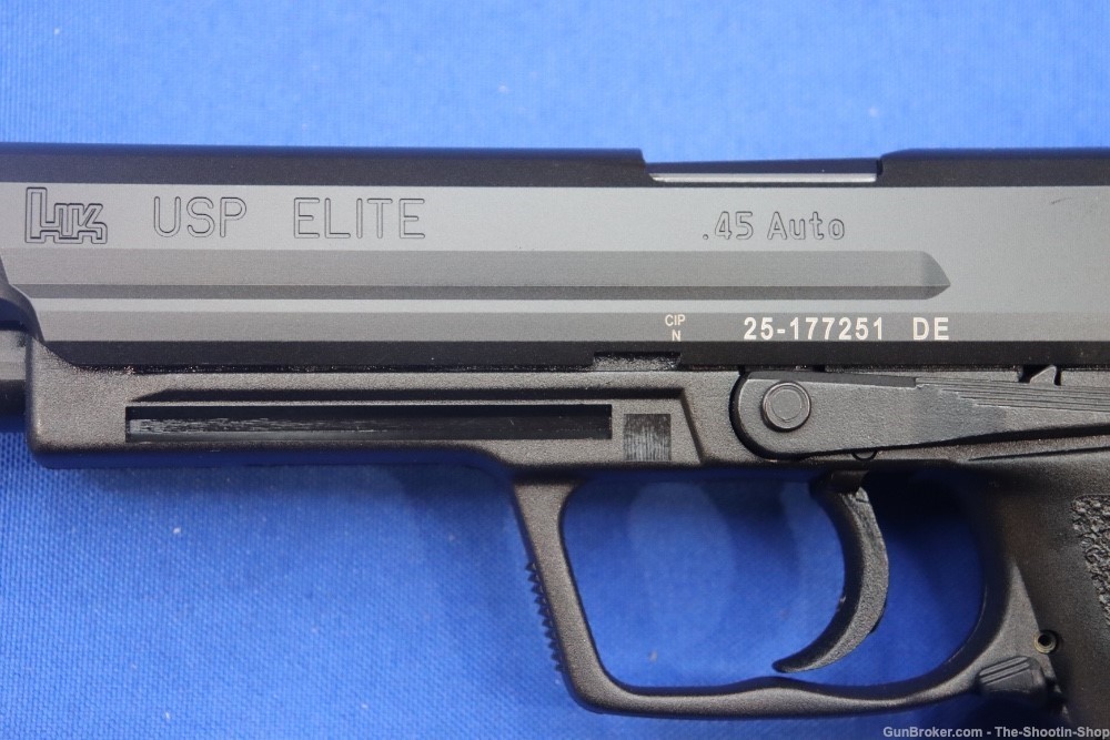 Heckler & Koch H&K USP 45 ELITE V1 Pistol 45ACP Safety Adj Sights 12RD 6"-img-5