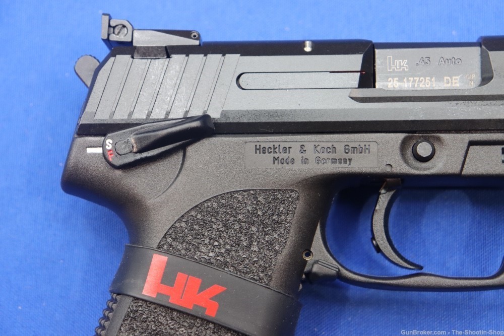 Heckler & Koch H&K USP 45 ELITE V1 Pistol 45ACP Safety Adj Sights 12RD 6"-img-12