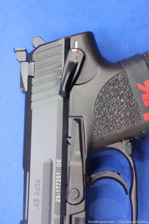 Heckler & Koch H&K USP 45 ELITE V1 Pistol 45ACP Safety Adj Sights 12RD 6"-img-7