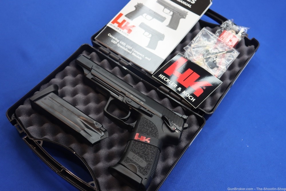 Heckler & Koch H&K USP 45 ELITE V1 Pistol 45ACP Safety Adj Sights 12RD 6"-img-1