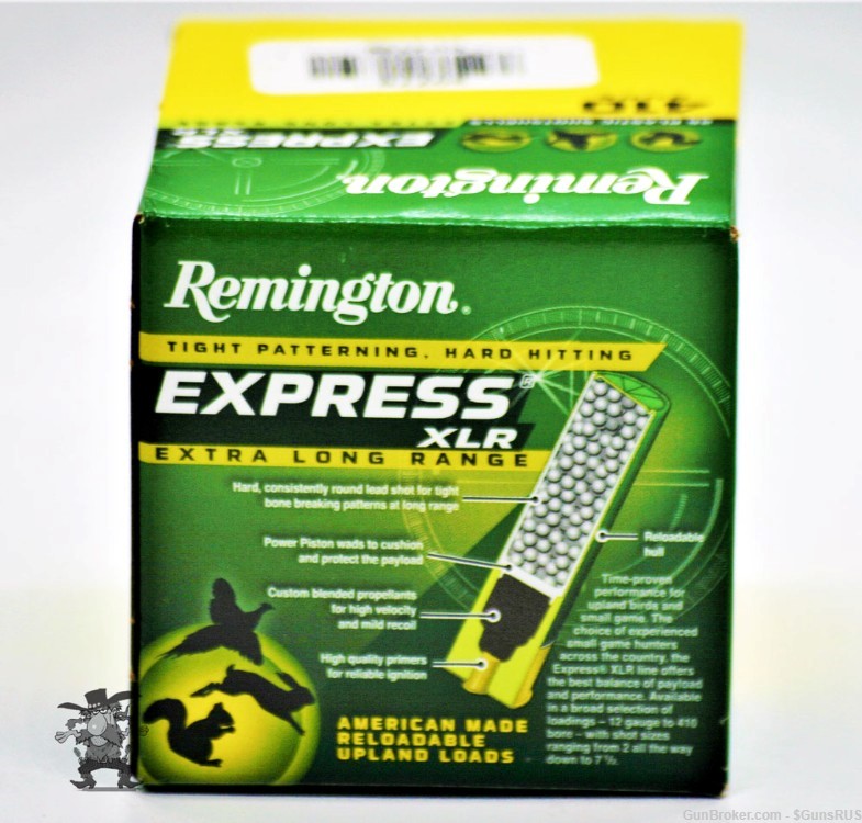 .410 Bore 3" No 6 Shot Remington ® EXPRESS XLR Xtra Long Range No.6 25 RD-img-3