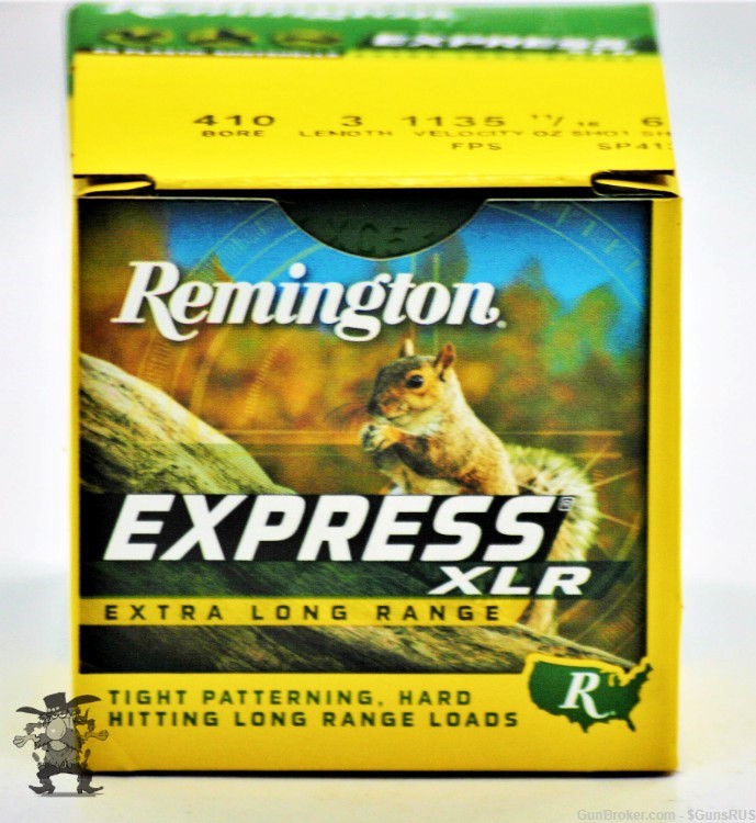 .410 Bore 3" No 6 Shot Remington ® EXPRESS XLR Xtra Long Range No.6 25 RD-img-2