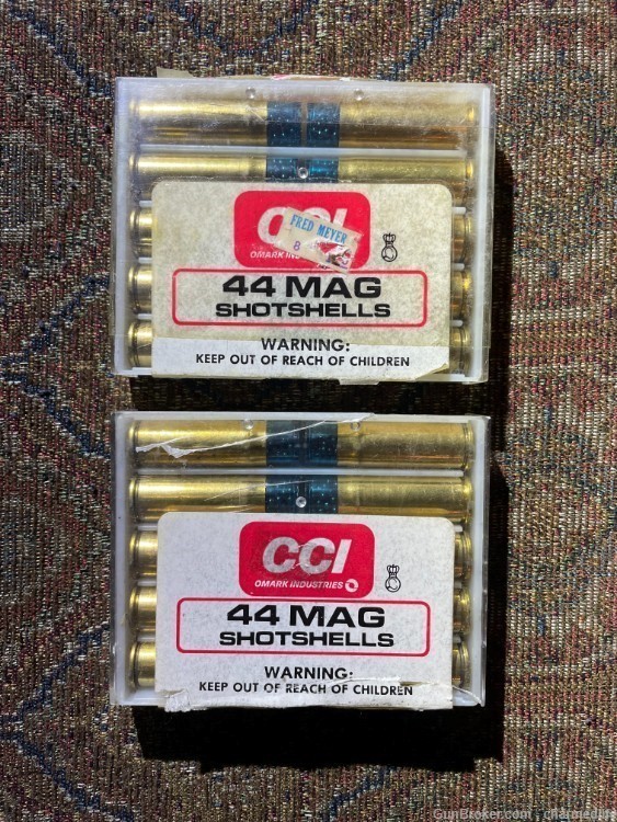 Two Boxes of CCI 44 Rem. mag Shotshells (20ct)-img-0