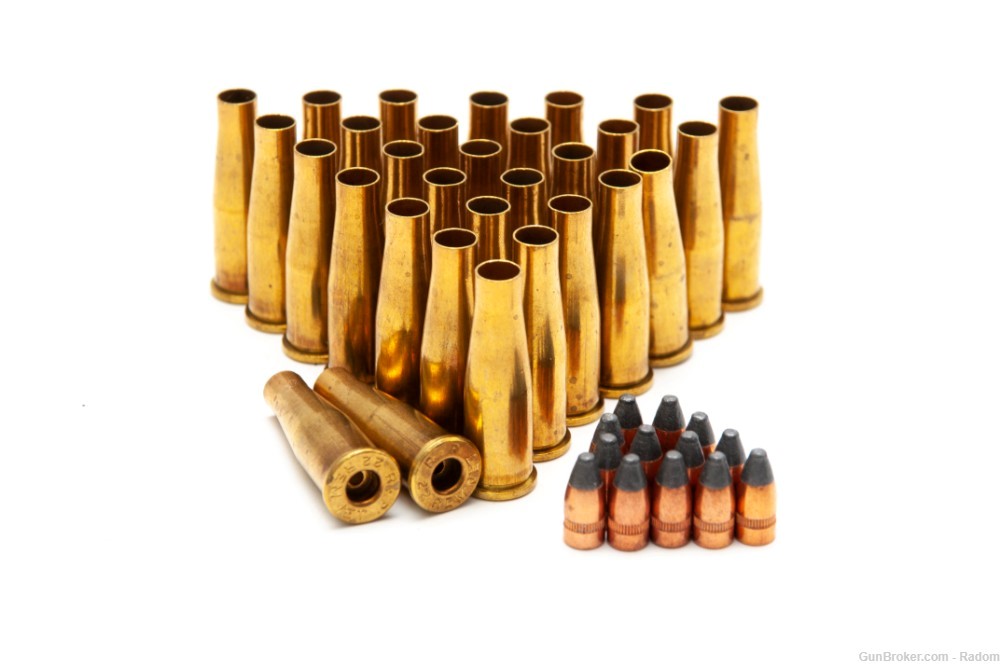 .22 Rem Jet Brass & Bullets | 445 bullets | 450 unprimed + More | Die Set-img-2