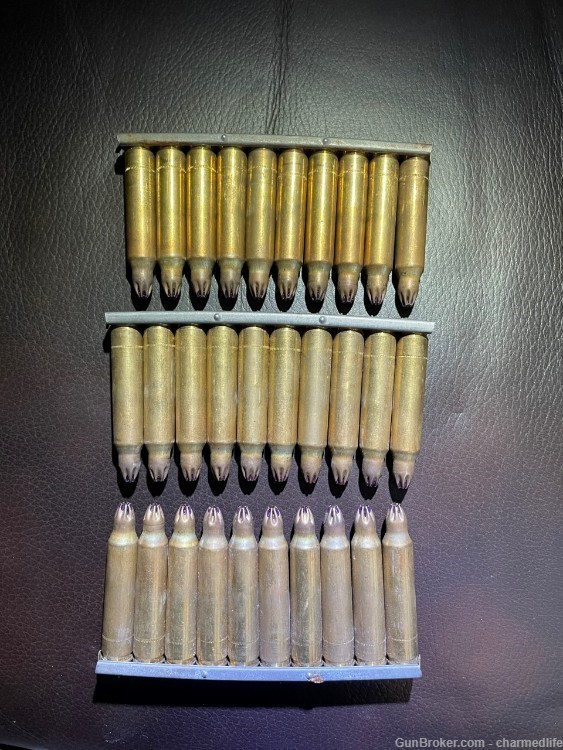 30 Rounds of Vintage 5.56/.223 Blanks on Strippers.-img-0