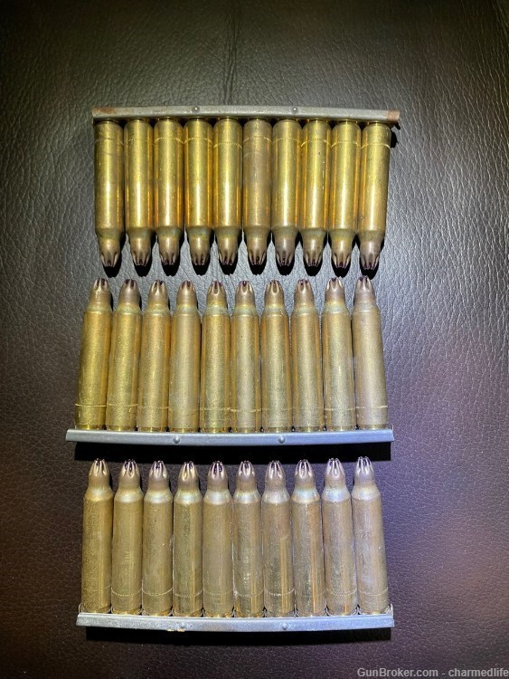 30 Rounds of Vintage 5.56/.223 Blanks on Strippers.-img-1