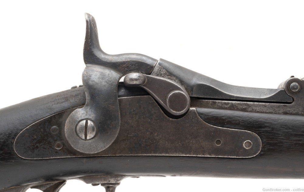 Springfield 1888 Saddle Ring Trapdoor Carbine (AL9697)-img-2