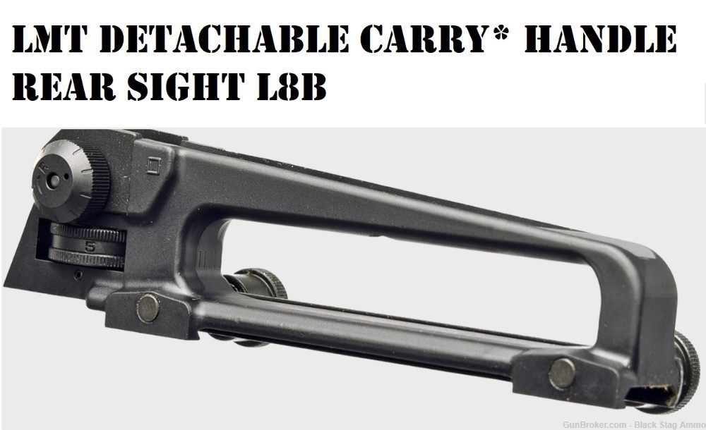 LMT detachable carry handle rear sight AR15 L8B new-img-0