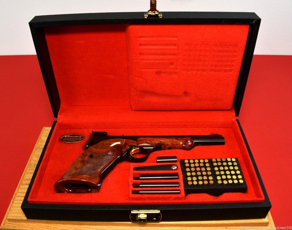 Browning Belgium Medalist LEFT HAND in Presentation Box Mint & As New 1965 -img-35