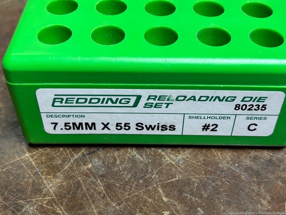 Redding 7.5x55 Swiss Die Set-img-0