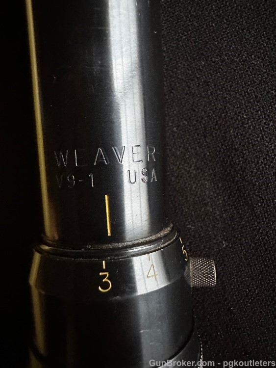 Weaver El Paso Model V9 3x9 variable-power rifle scope with adjustable obj-img-1