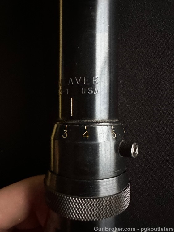 Weaver El Paso Model V9 3x9 variable-power rifle scope with adjustable obj-img-2