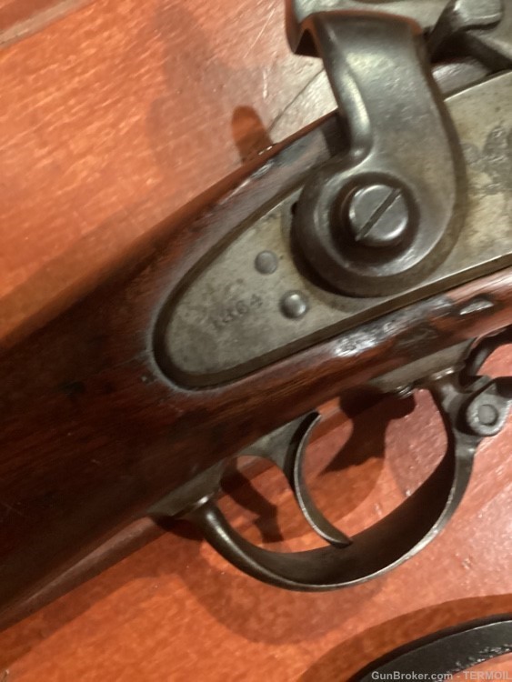 Rare 1864 Springfield 50-70 US Trapdoor Rifle 1866 -img-16