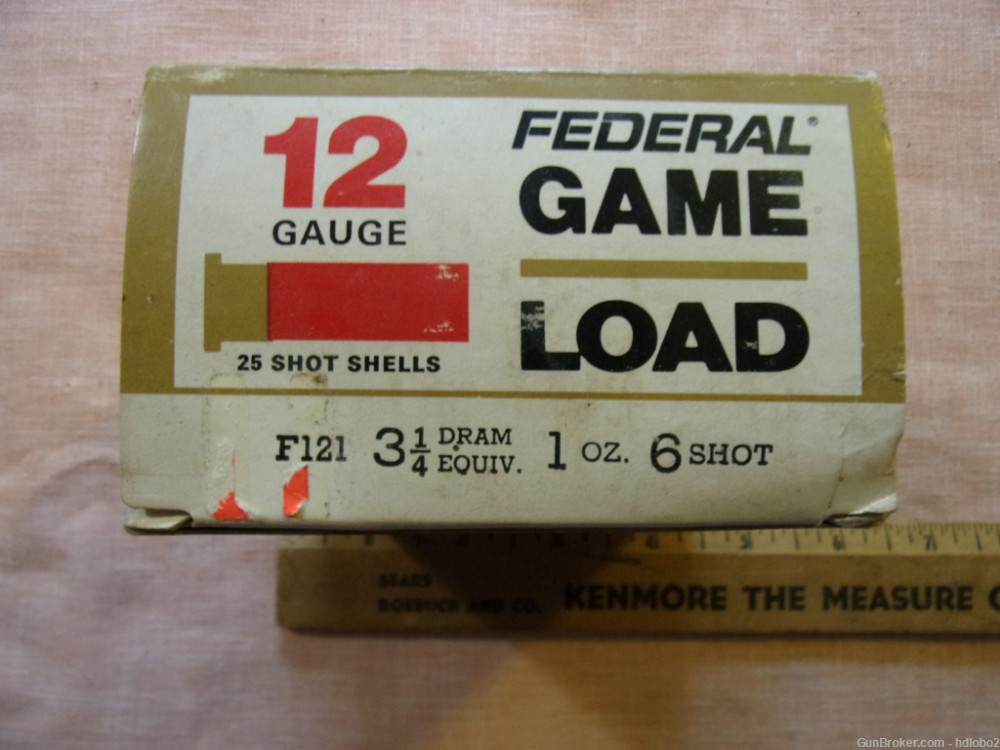 BOX OF 12 GAUGE FEDERAL GAME LOAD SHOTSHELLS-img-1