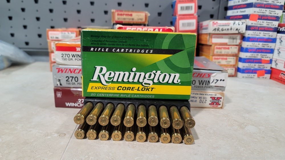 Remington .270 Win Ammunition (200 Rounds) -img-0