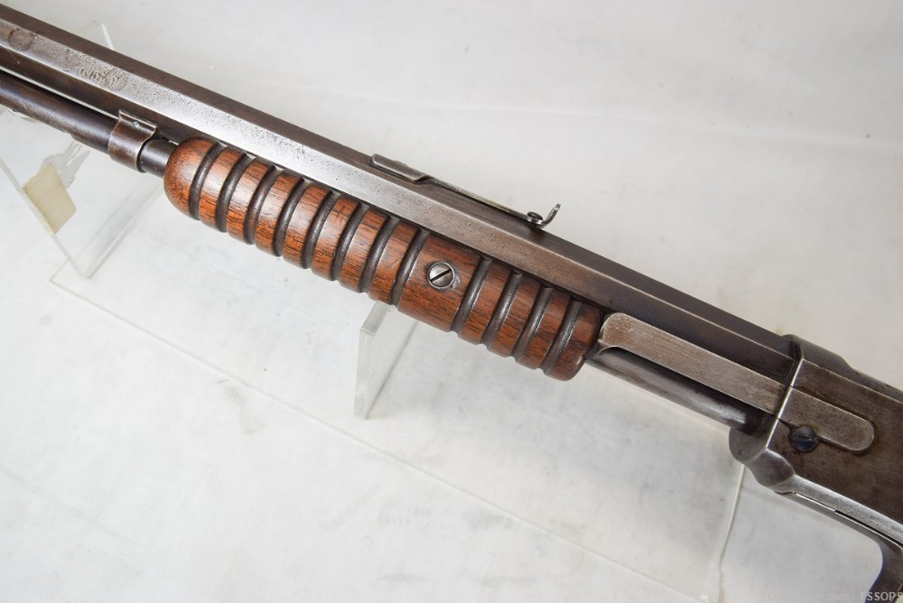 RARE 1900 WINCHESTER MODEL 1890 .22 SORT  PUMP ACTION RIFLE TAKE DOWN-img-6
