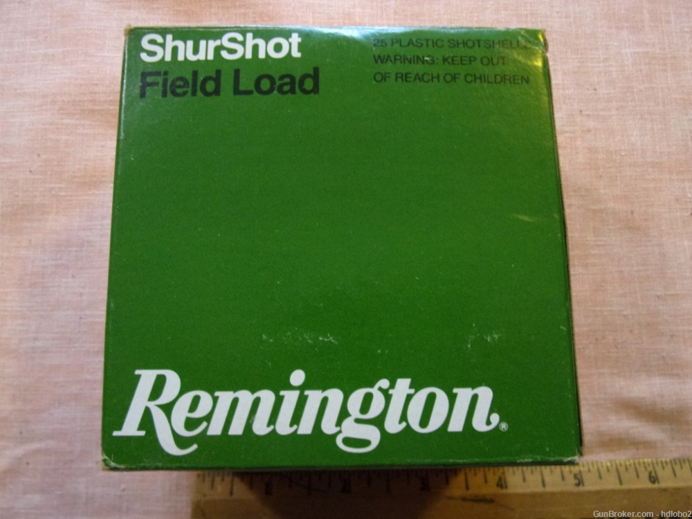 BOX OF REMINGTON 12 GAUGE SHURSHOT FIELD LOAD SHOTSHELLS-img-0
