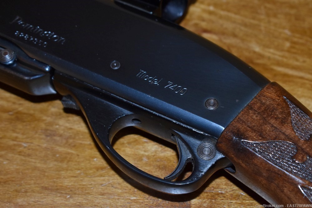 Remington Model 7400 .30-06 Semi-Auto Rifle With Wood Stock-img-19