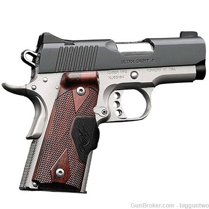 Kimber Ultra Carry II 45ACP w/ Red Laser, paper, etc. New in Durable Case  -img-0