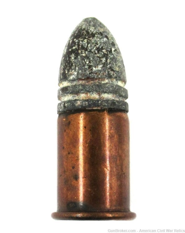 Early .44 Short Rimfire Cartridge by C.D. Leet of Springfield, Mass.-img-1