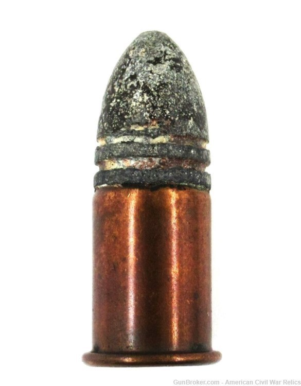 Early .44 Short Rimfire Cartridge by C.D. Leet of Springfield, Mass.-img-0