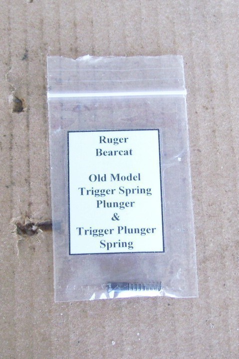 Ruger Bearcat Old Model Trigger Spring Plunger & Spring-img-0