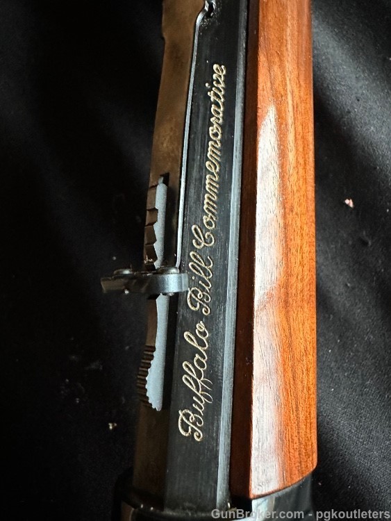 RARE Winchester Model 94 Buffalo Bill Commemorative Rifle 20" Unrifled Bore-img-28