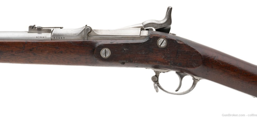 U.S. Springfield Model 1868 Trapdoor rifle .50-70 (AL8057)-img-6