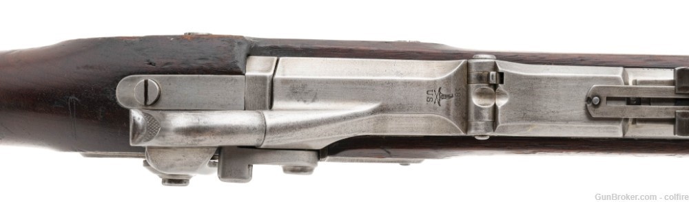 U.S. Springfield Model 1868 Trapdoor rifle .50-70 (AL8057)-img-3